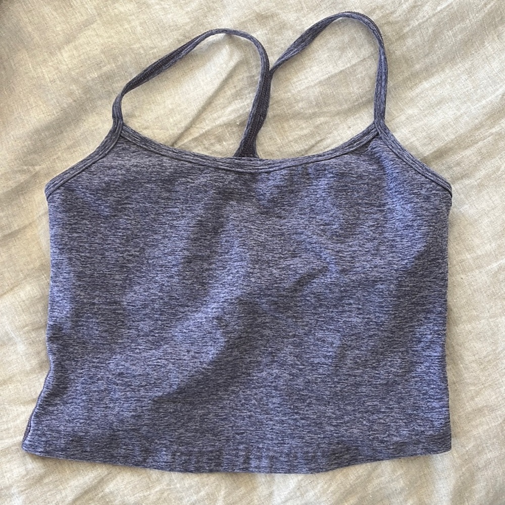 Beyond Yoga Spacedye Slim Racerback Cropped T size small sports bra